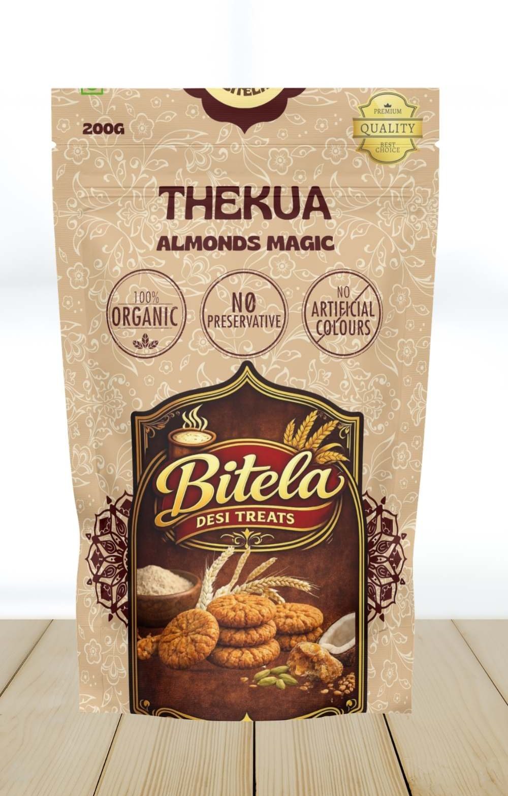 Thekua - Almonds magic