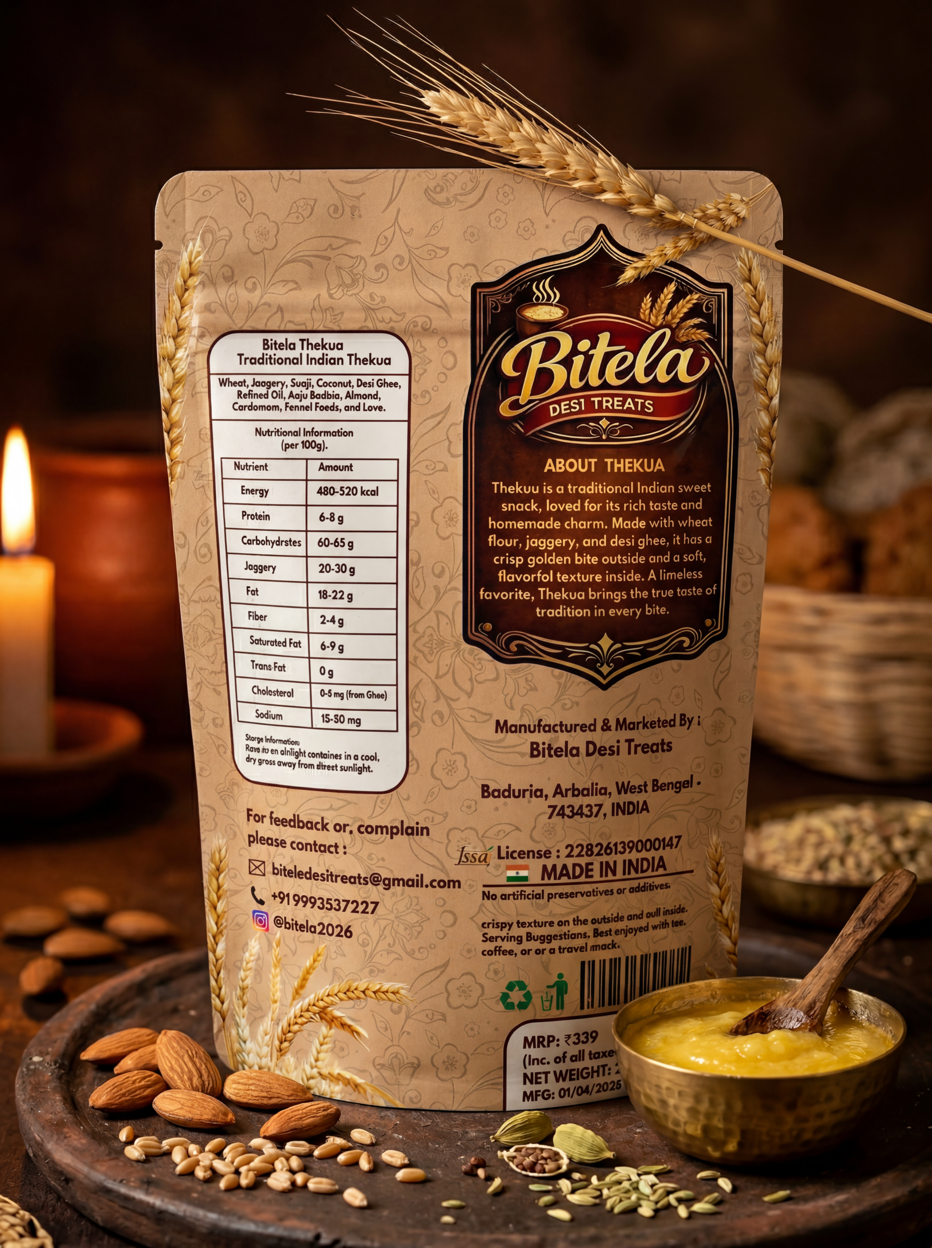 Thekua - Almonds magic - Image 4