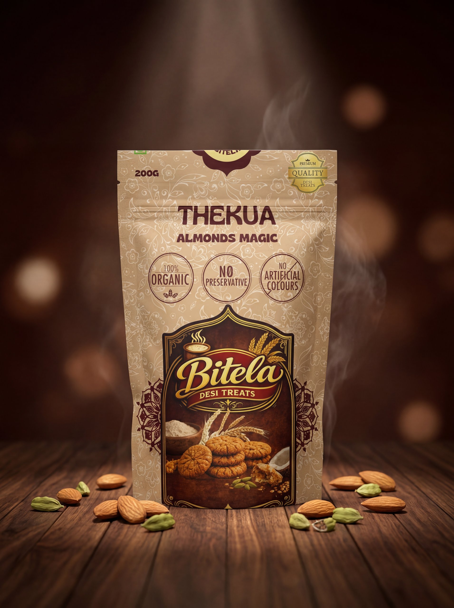 Thekua – Almonds magic